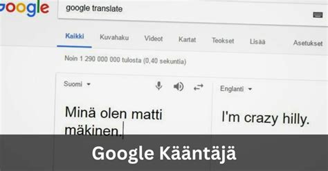 headline suomeksi|Google Kääntäjä